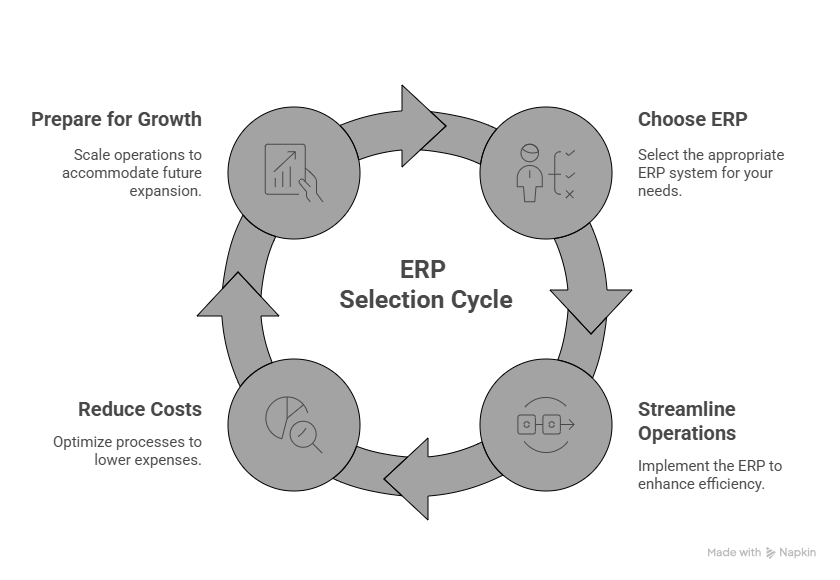 key features of ERP