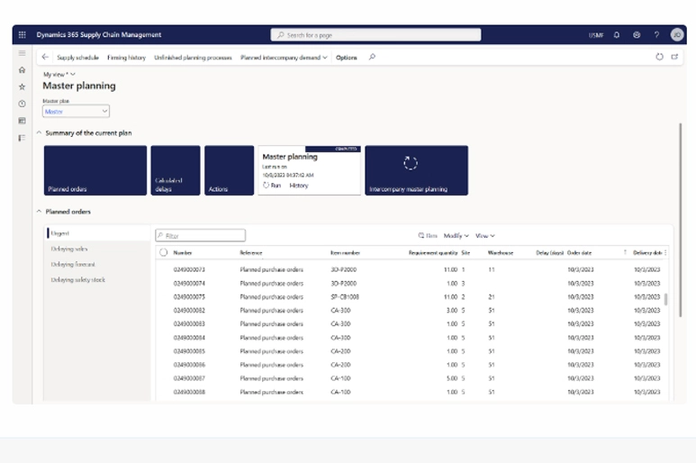 Dynamics 365 Supply Chain Management SCM1
