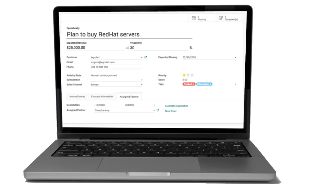 Odoo CRM 1